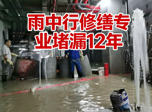 宜春地下室防水堵漏案例